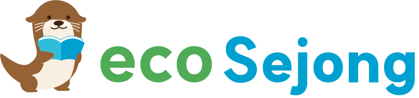 에코세종 로고(메뉴)